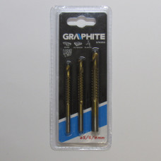 Набір свердел-фрез Graphite Набір свердел-фрез Graphite