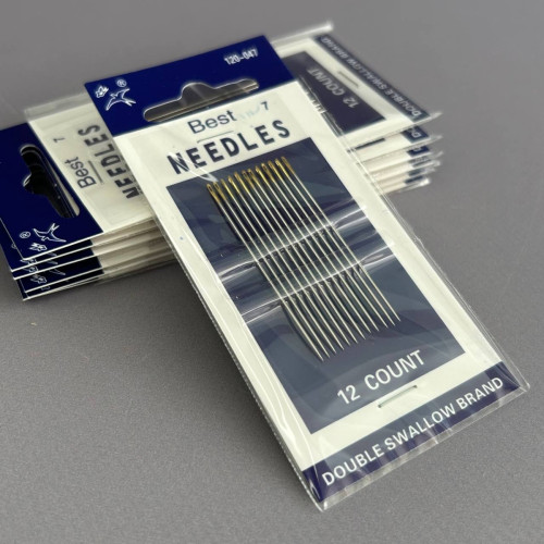 120-047 Голки ручні NEEDLES (голки для ручного шиття) - 12 шт 120-047 Голки ручні NEEDLES (голки для ручного шиття) - 12 шт