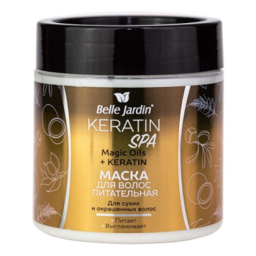 Маска для волосся Belle Jardin Keratin Spa Magic Oils, 450 мл Маска для волосся Belle Jardin Keratin Spa Magic Oils, 450 мл