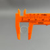 10 шт - Ґудзики сорочкові Ø-11 мм(18L) плоскі - прозорий 10 шт - Ґудзики сорочкові Ø-11 мм(18L) плоскі - прозорий
