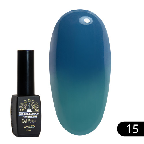 Термо гель-лак Global Fashion №15, 8 мл Термо гель-лак Global Fashion №15, 8 мл