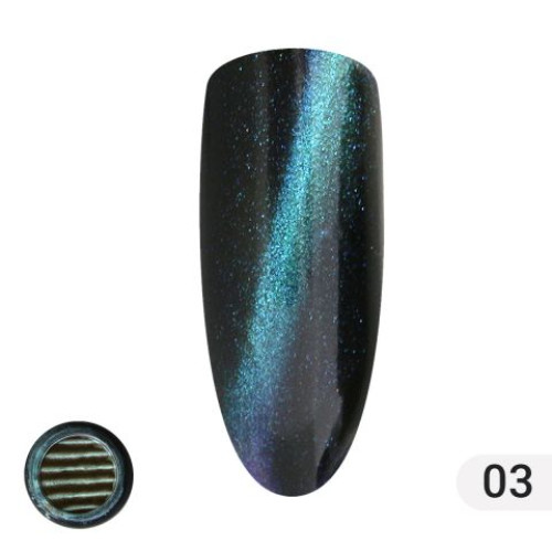 Металізована втірка Котяче око Global Fashion №03 Металізована втірка Котяче око Global Fashion №03
