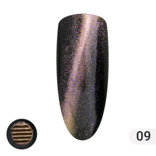 Металізована втірка Котяче око Global Fashion №09 Металізована втірка Котяче око Global Fashion №09