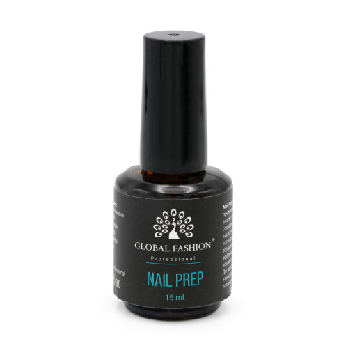Дигідратор Nail Prep Global Fashion, 15 мл Дигідратор Nail Prep Global Fashion, 15 мл