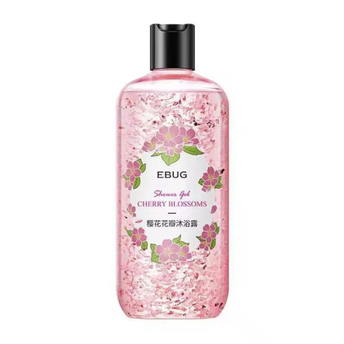 Зволожувальний гель для душу з ароматом пелюсток сакури Ebug Flower Shower Gel, 500 мл Зволожувальний гель для душу з ароматом пелюсток сакури Ebug Flower Shower Gel, 500 мл