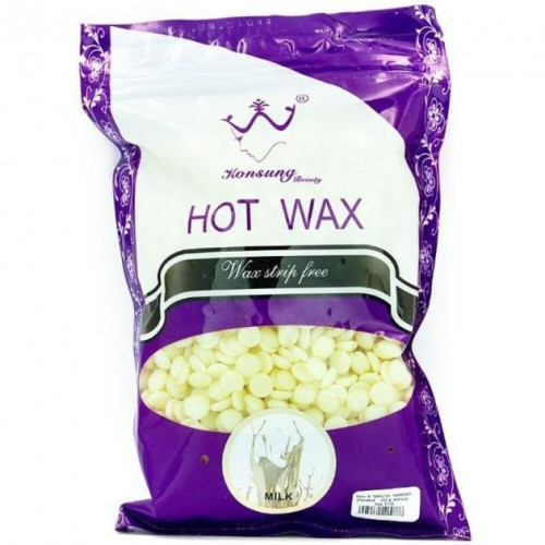 Гарячий віск у гранулах для депіляції Hot Wax Молоко, 300г Гарячий віск у гранулах для депіляції Hot Wax Молоко, 300г