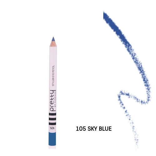 Олівець для очей Pretty By Flormar №105 Блакитний Олівець для очей Pretty By Flormar №105 Блакитний