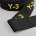 Резинка поясна брендована 5 см чорна з жовтим Y-3 Резинка поясна брендована 5 см чорна з жовтим Y-3