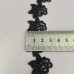 Мереживо макраме Трояндочка Sindtex 2,5см - чорний