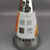 Тертка конус для овочів та фруктів 3-х стороння з нержавіючої сталі з дерев'яною ручкою (висота 27 см) Тертка конус для овочів та фруктів 3-х стороння з нержавіючої сталі з дерев'яною ручкою (висота 27 см)