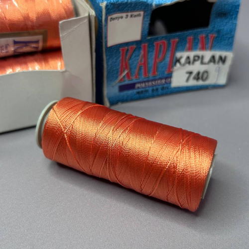 Турецька шовкова нитка Kaplan #740 Турецька шовкова нитка Kaplan #740
