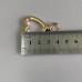 Карабін для сумки 20 мм, золото - 4,5 см