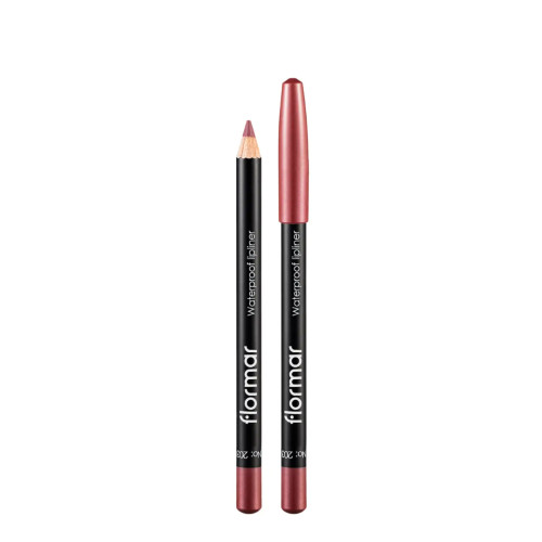 Водостійкий олівець для губ Flormar № 203, Subdued Pink Водостійкий олівець для губ Flormar № 203, Subdued Pink
