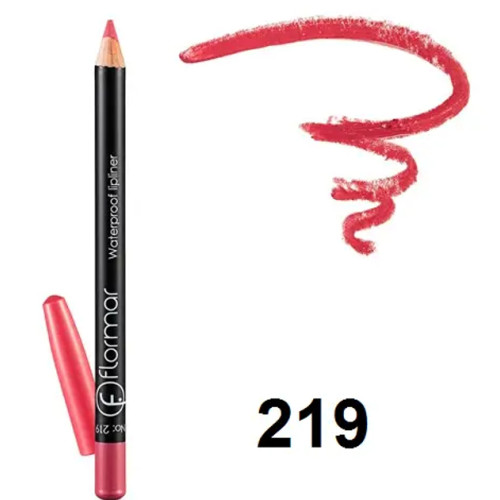 Водостійкий олівець для губ Flormar № 219, Natural pink Водостійкий олівець для губ Flormar № 219, Natural pink