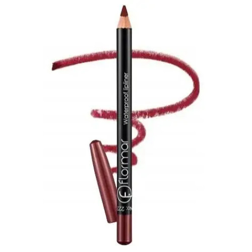 Водостійкий олівець для губ Flormar № 222, Crimson Brown Водостійкий олівець для губ Flormar № 222, Crimson Brown