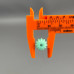 (20 гр) Намистини пластик бочонок-ромашка 9х11 мм - м'ятний (20 гр) Намистини пластик бочонок-ромашка 9х11 мм - м'ятний