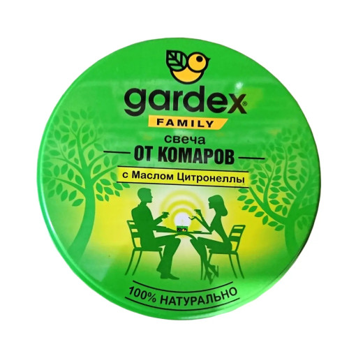 Свічка від комарів Gardex Family, 110г Свічка від комарів Gardex Family, 110г