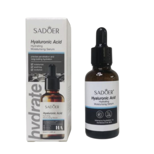 Сироватка для обличчя з гіалуроновою кислотою Sadoer Hyaluronic acid, 30ml Сироватка для обличчя з гіалуроновою кислотою Sadoer Hyaluronic acid, 30ml
