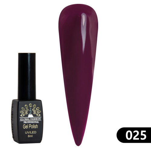 Гель-лак BLACK ELITE 025, Global Fashion 8 мл Гель-лак BLACK ELITE 025, Global Fashion 8 мл