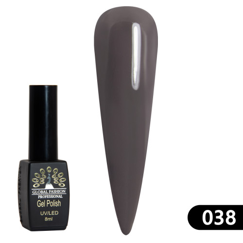 Гель-лак BLACK ELITE 038, Global Fashion 8 мл Гель-лак BLACK ELITE 038, Global Fashion 8 мл