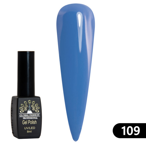 Гель-лак BLACK ELITE 109, Global Fashion 8 мл Гель-лак BLACK ELITE 109, Global Fashion 8 мл