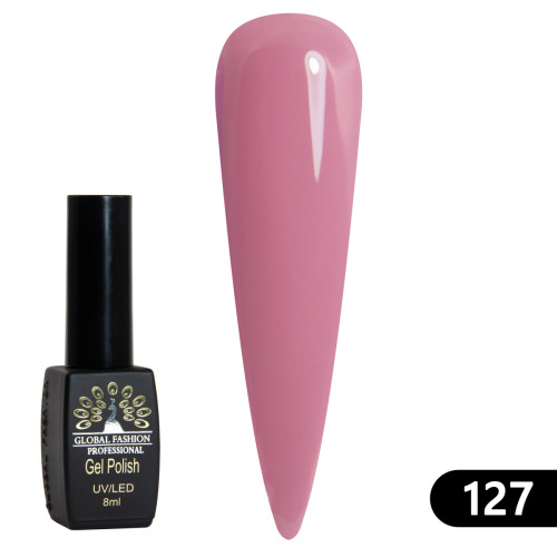 Гель-лак BLACK ELITE 127, Global Fashion 8 мл Гель-лак BLACK ELITE 127, Global Fashion 8 мл