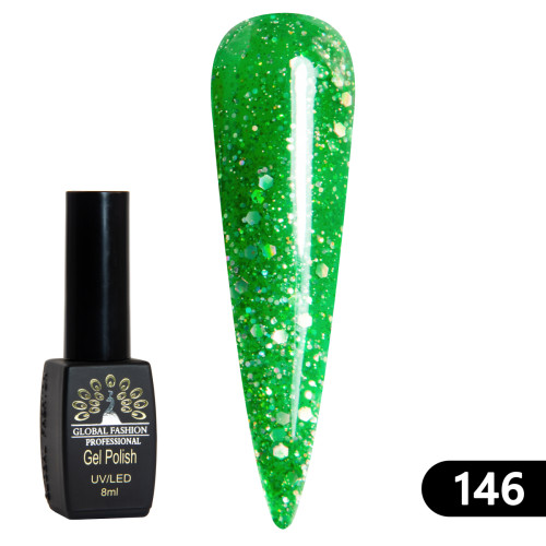 Гель-лак BLACK ELITE 146, Global Fashion 8 мл Гель-лак BLACK ELITE 146, Global Fashion 8 мл