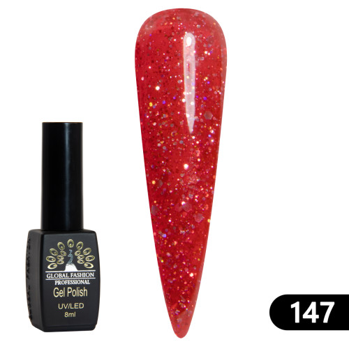 Гель-лак BLACK ELITE 147, Global Fashion 8 мл Гель-лак BLACK ELITE 147, Global Fashion 8 мл