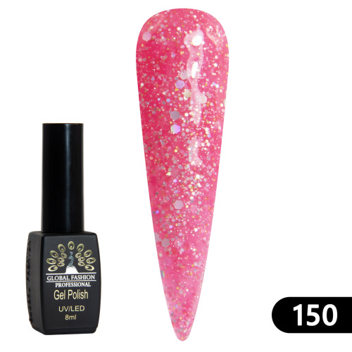 Гель-лак BLACK ELITE 150, Global Fashion 8 мл Гель-лак BLACK ELITE 150, Global Fashion 8 мл