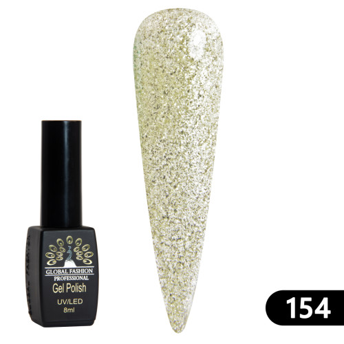 Гель-лак BLACK ELITE 154, Global Fashion 8 мл Гель-лак BLACK ELITE 154, Global Fashion 8 мл