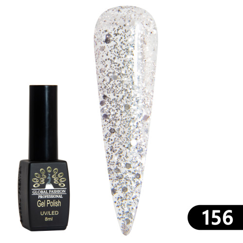Гель-лак BLACK ELITE 156, Global Fashion 8 мл Гель-лак BLACK ELITE 156, Global Fashion 8 мл