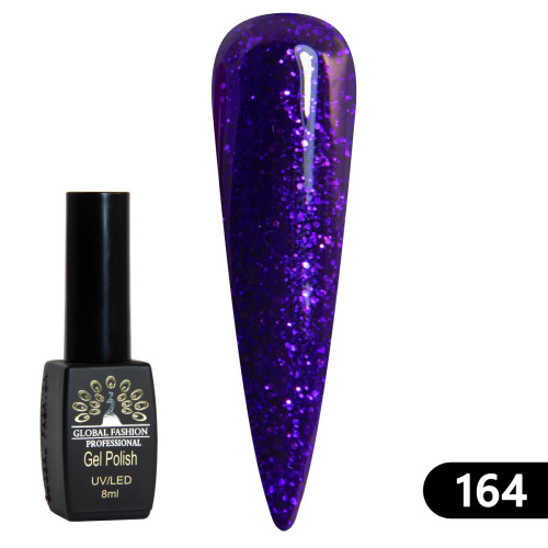 Гель-лак BLACK ELITE 164, Global Fashion 8 мл Гель-лак BLACK ELITE 164, Global Fashion 8 мл