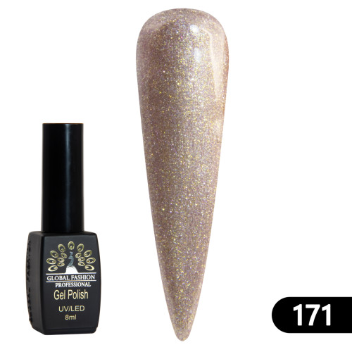 Гель-лак BLACK ELITE 171, Global Fashion 8 мл Гель-лак BLACK ELITE 171, Global Fashion 8 мл