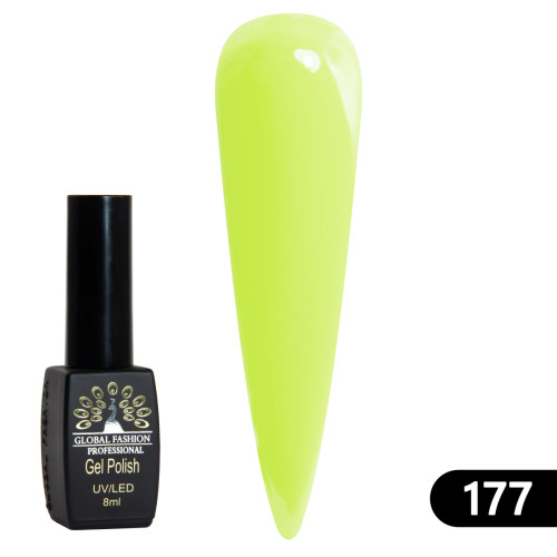 Гель-лак BLACK ELITE 177, Global Fashion 8 мл Гель-лак BLACK ELITE 177, Global Fashion 8 мл