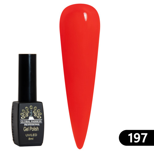 Гель-лак BLACK ELITE 197, Global Fashion 8 мл Гель-лак BLACK ELITE 197, Global Fashion 8 мл