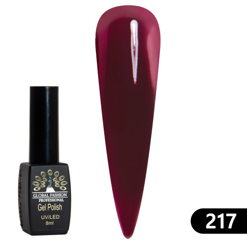 Гель-лак BLACK ELITE 217, Global Fashion 8 мл Гель-лак BLACK ELITE 217, Global Fashion 8 мл