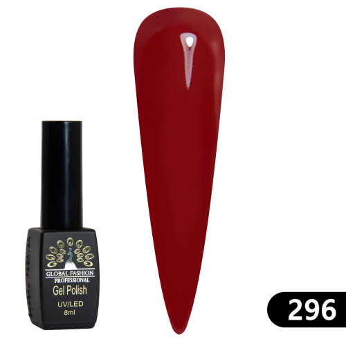 Гель-лак BLACK ELITE 296, Global Fashion 8 мл Гель-лак BLACK ELITE 296, Global Fashion 8 мл