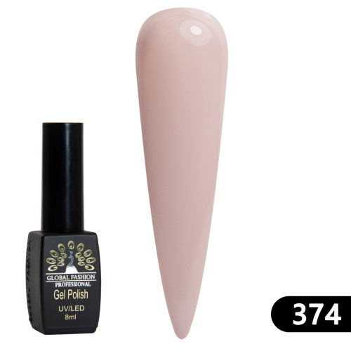 Гель-лак BLACK ELITE 374, Global Fashion 8 мл Гель-лак BLACK ELITE 374, Global Fashion 8 мл