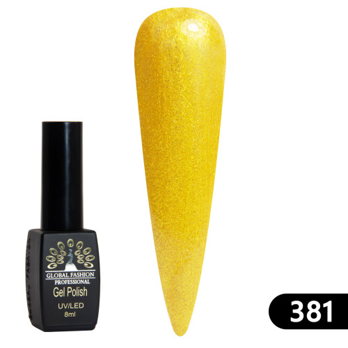 Гель-лак BLACK ELITE 381, Global Fashion 8 мл Гель-лак BLACK ELITE 381, Global Fashion 8 мл