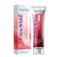 Відбілююча зубна паста Sadoer Ultra White з гранатом і сакурою, 100г
