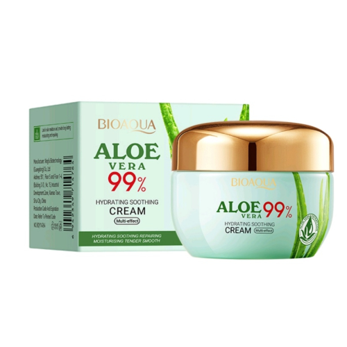 Зволожуючий крем для обличчя з алое вера Bioaqua Aloe Vera Face Cream 99% Hydrating Soothing, 50 г Зволожуючий крем для обличчя з алое вера Bioaqua Aloe Vera Face Cream 99% Hydrating Soothing, 50 г