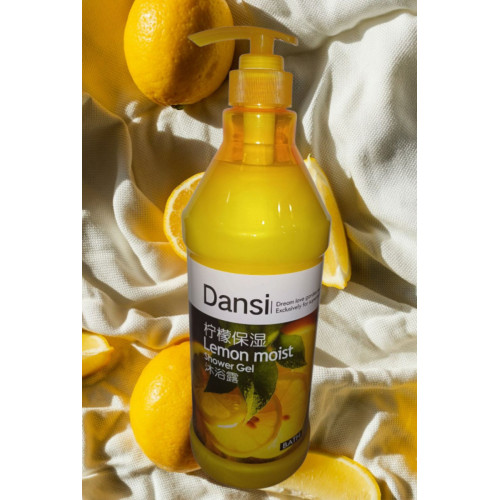 Зволожуючий гель для душу Dansi Lemon Moist, 1380мл Зволожуючий гель для душу Dansi Lemon Moist, 1380мл