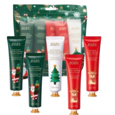 Новорічний подарунковий набір кремів для рук CHRISTMAS ZOZU, 5х30мл Новорічний подарунковий набір кремів для рук CHRISTMAS ZOZU, 5х30мл
