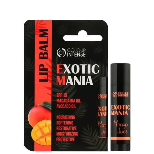 Зволожуючий бальзам для губ Colour Intense Exotic Mania з манго, 5г Зволожуючий бальзам для губ Colour Intense Exotic Mania з манго, 5г