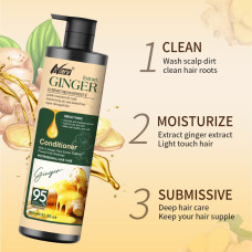 Кондиціонер для волосся з екстрактом імбиру Nary Ginger Extract Conditioner, 900мл Кондиціонер для волосся з екстрактом імбиру Nary Ginger Extract Conditioner, 900мл