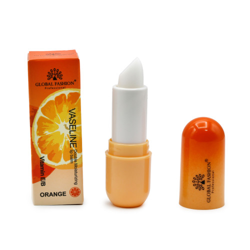 Зволожуючий бальзам для губ з вазеліном Global Fashion Orange Зволожуючий бальзам для губ з вазеліном Global Fashion Orange