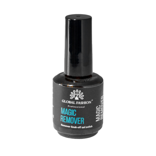 Засіб для зняття гель-лаку без фольги Magic Remover Global Fashion, 15мл Засіб для зняття гель-лаку без фольги Magic Remover Global Fashion, 15мл
