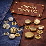 Кнопка Таблетка по 50 та 100шт