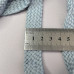 Щільний плетений шнур, ширина 20 мм — димчато-сірий Щільний плетений шнур, ширина 20 мм — димчато-сірий