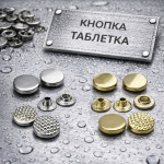 Кнопка Таблетка нерж.